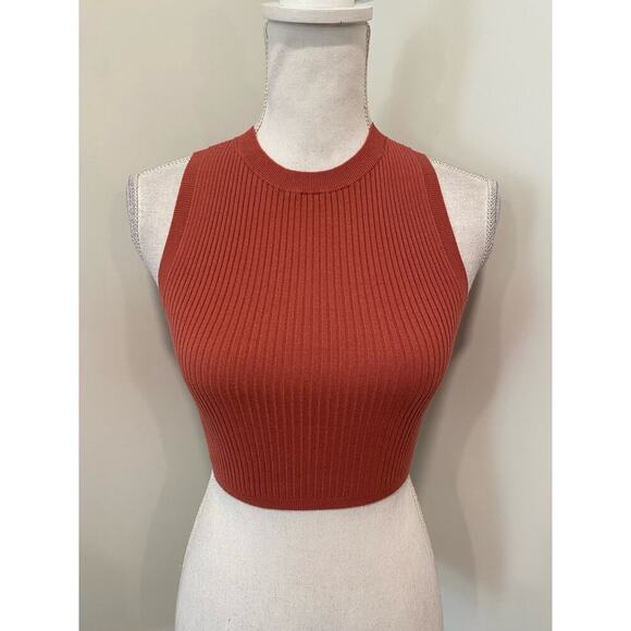 Wilfred Tops - Wilfred Cropped Ribbed Tank